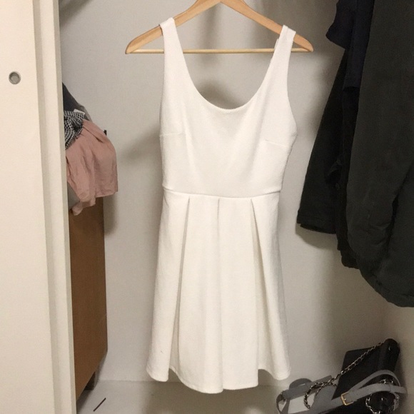 Textured Fit & Flare Dress - Picture 2 of 4